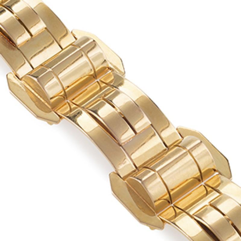 Vertical Gold Link Bracelet  In Excellent Condition In New York, NY