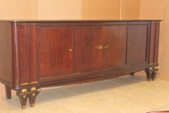 1940's Grand French Art Deco Palisander Buffet/ Sideboard/ Credenza