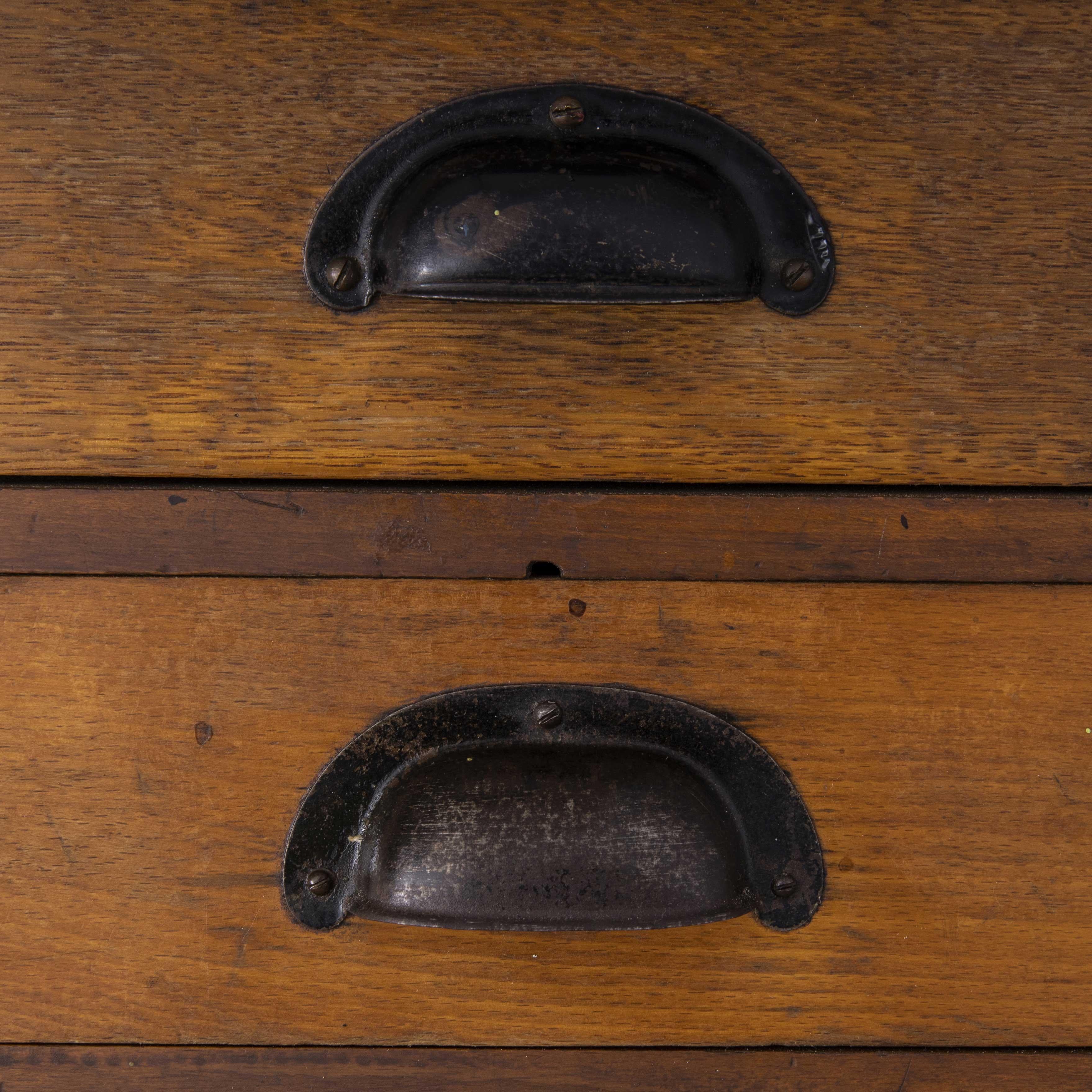 1940's Haberdashery Drawers for Tubor Tubca, Poreye Et Fils Brussels In Good Condition In Hook, Hampshire