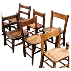 Chaises de chapelle pour enfants Harlequin English Solid 1940
s