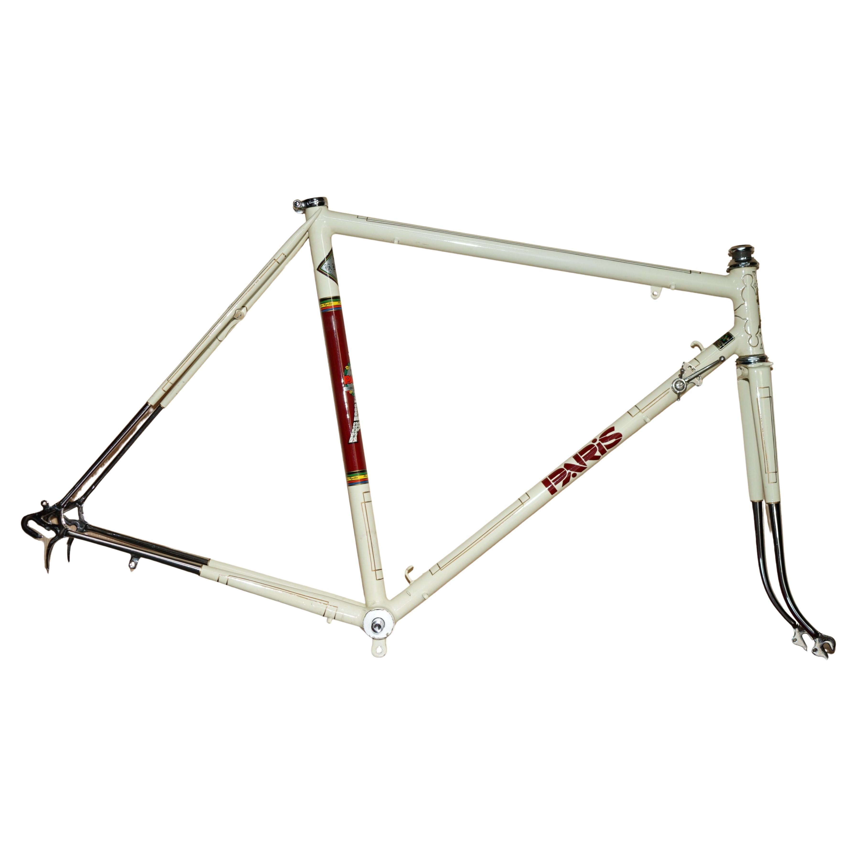 1940
s HARRY RENSCH PARIS TOUR DE FRANCE ROAD BIKE FRAMESET REYNOLDS 531 STEEL