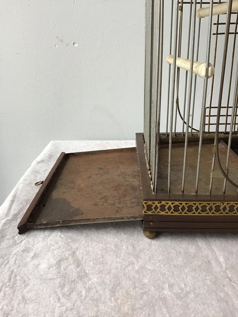 1940s Hendryx Pagoda Bird Cage at 1stDibs