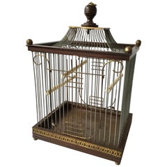 Vintage 1940s Hendryx Pagoda Bird Cage