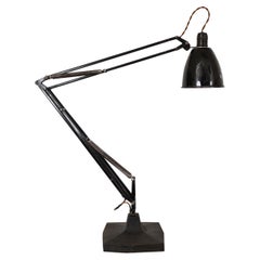 Lampe de bureau à pampilles Herbert Terry Anglepoise Draughtsman n° 1209 Industrial, années 1940