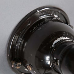 1940er Jahre Holophane Prismatische Reflektor-Wandleuchte, England