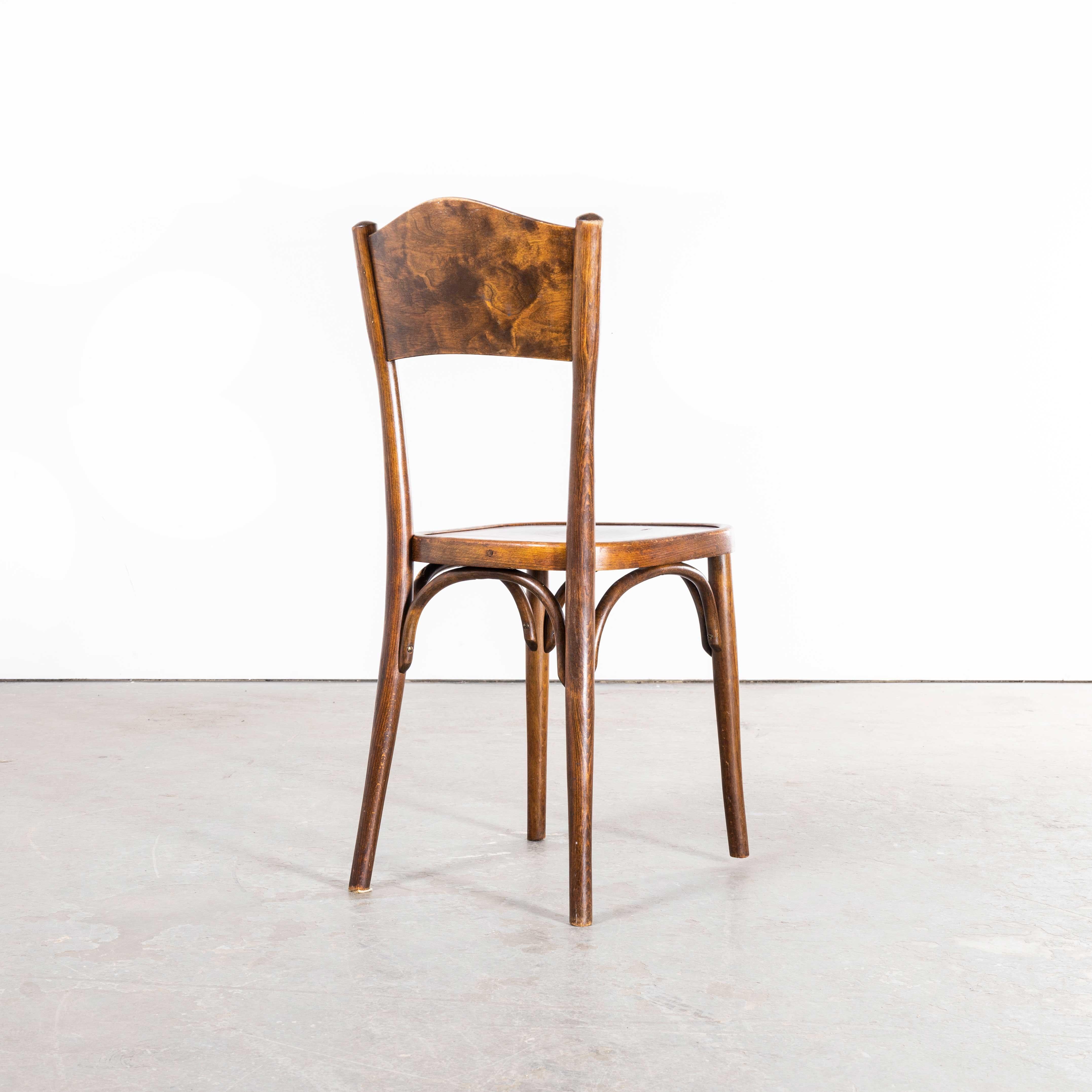 1940s Horgen Glarus Bentwood Dining Chairs - Set of Seven In Good Condition In Hook, Hampshire