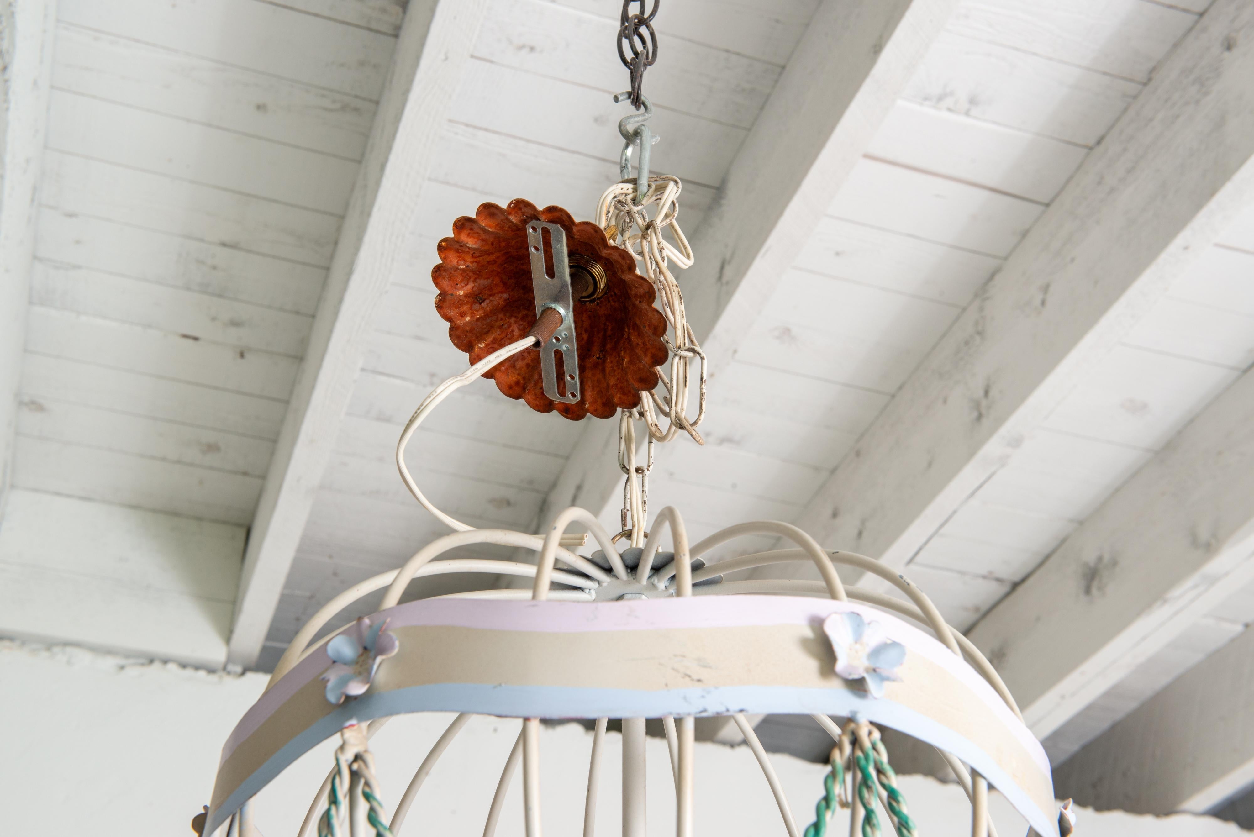 1940er Heißluftballon-Kronleuchter (Italienisch) im Angebot