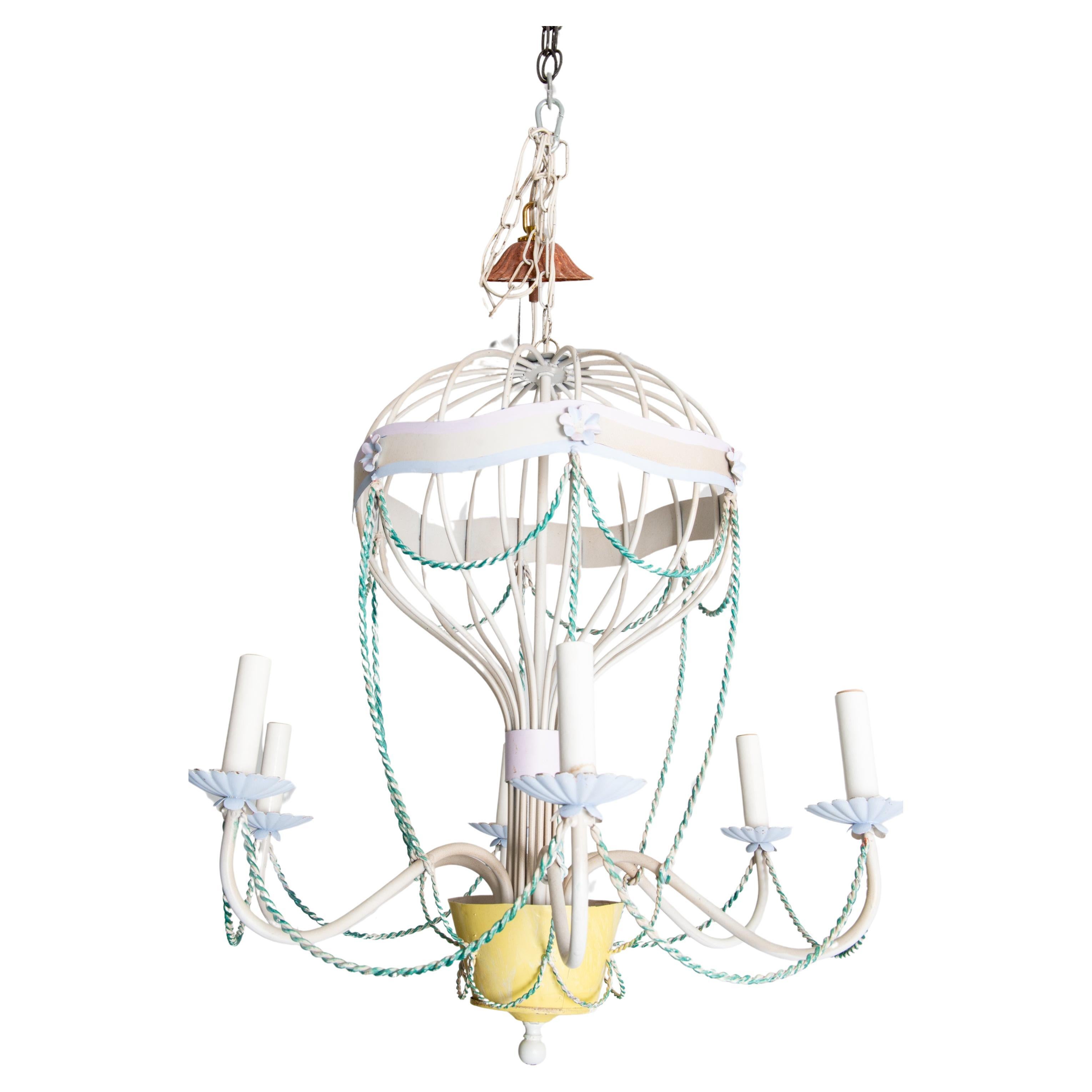 1940s Hot Air Balloon Chandelier