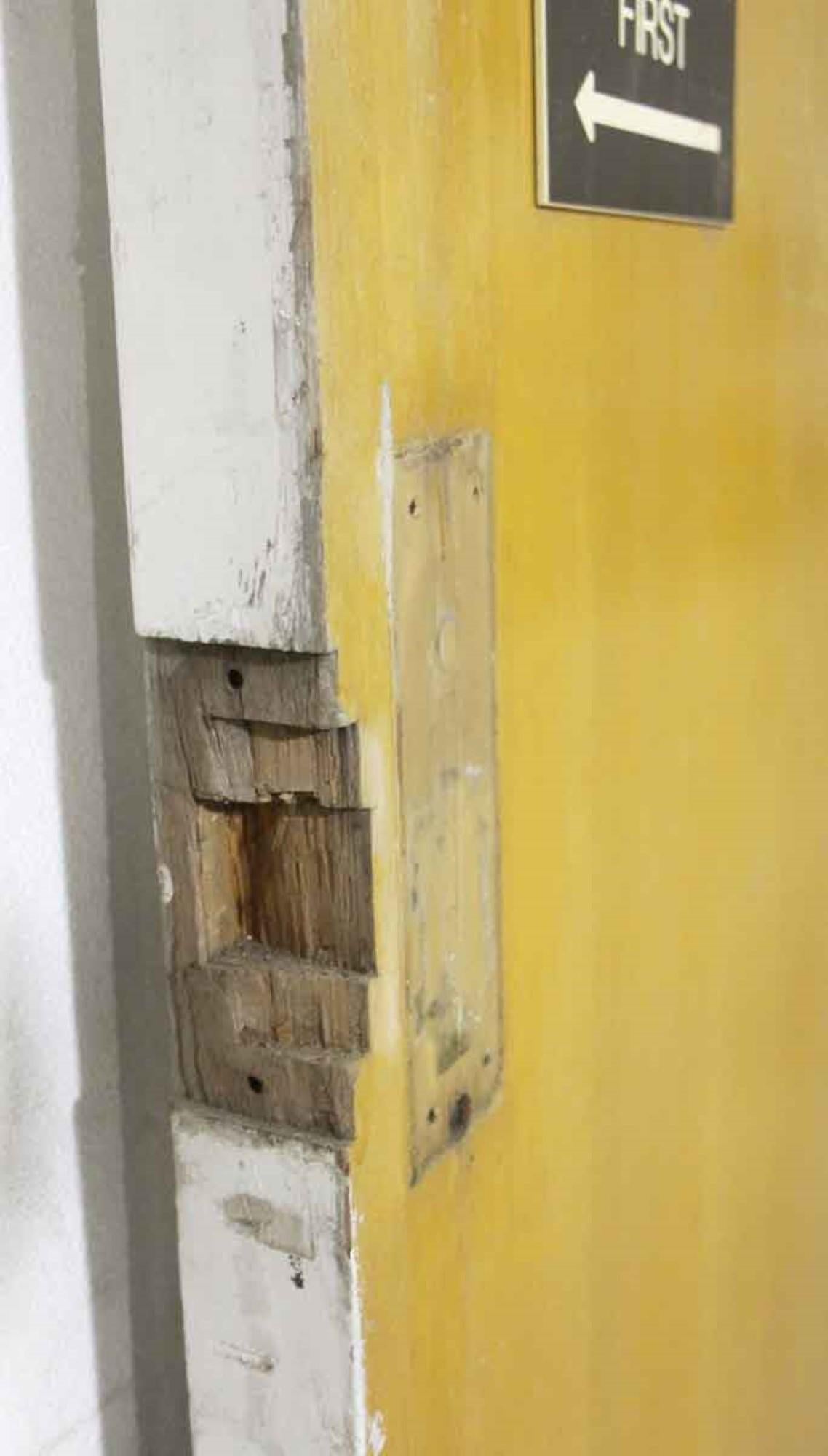 industrial double doors