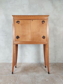 1940s Italian Bar Cabinet by Vittorio Lombardi