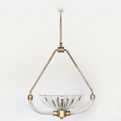 1940's Italian Barovier Pendant Light