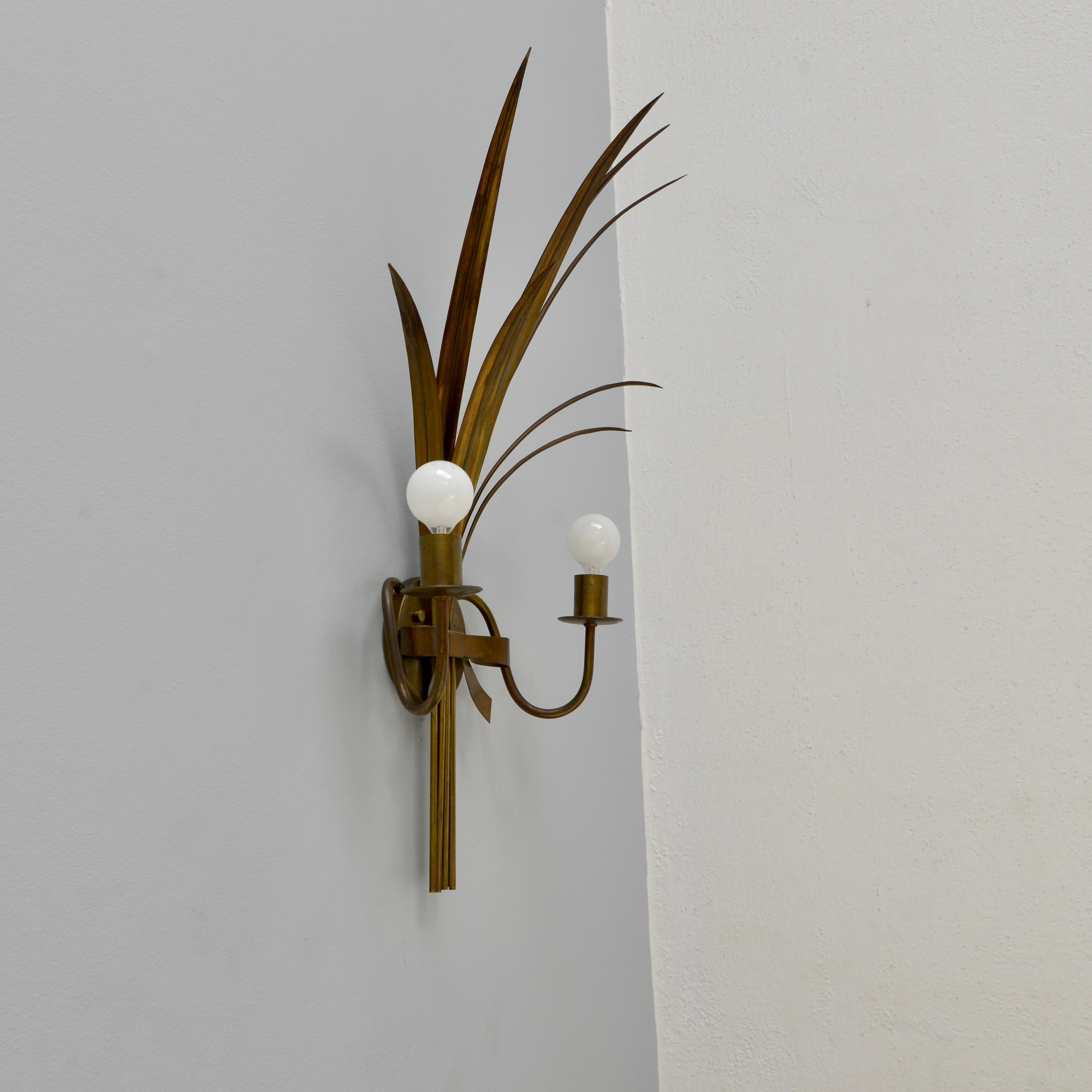 1940s Italian Botanical Sconces 1