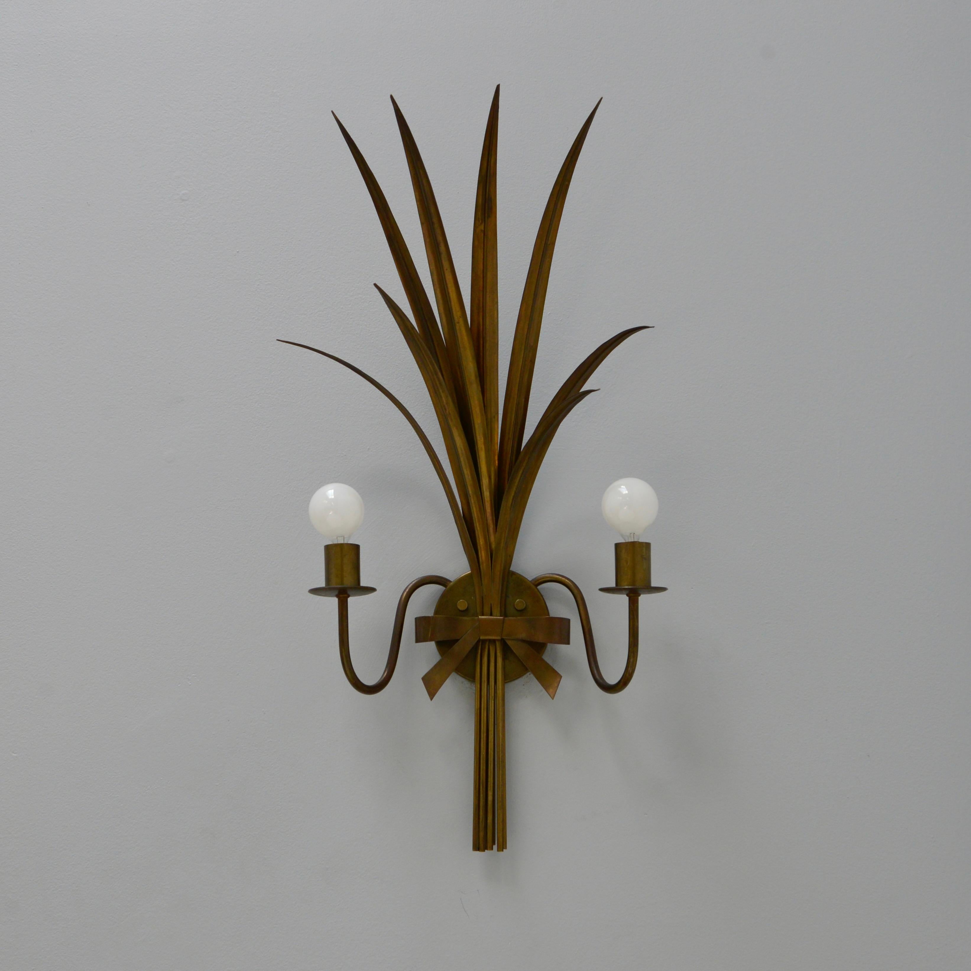 1940s Italian Botanical Sconces 2