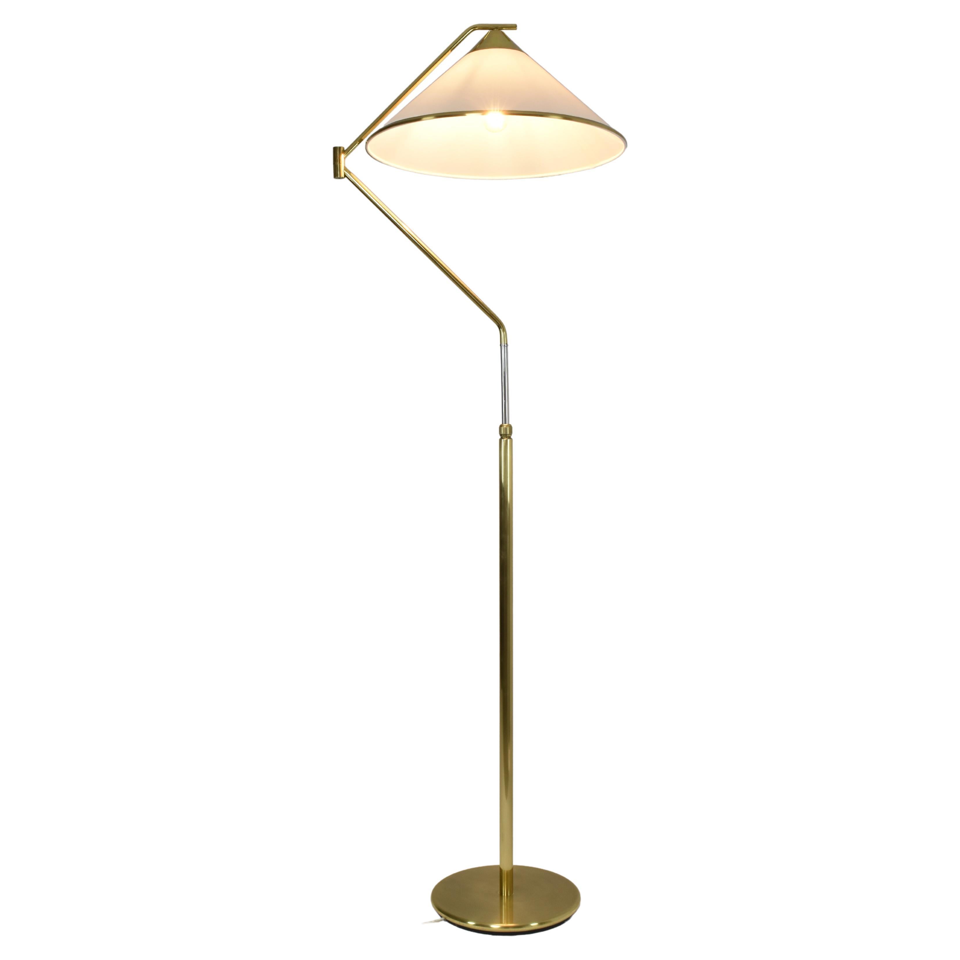 1940's Italian brass floor lamp by Arredoluce Monza  For Sale