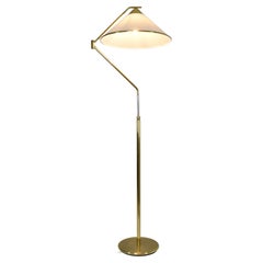 1940's Italian brass floor lamp by Arredoluce Monza 