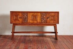 1940's Italian Carved Sideboard