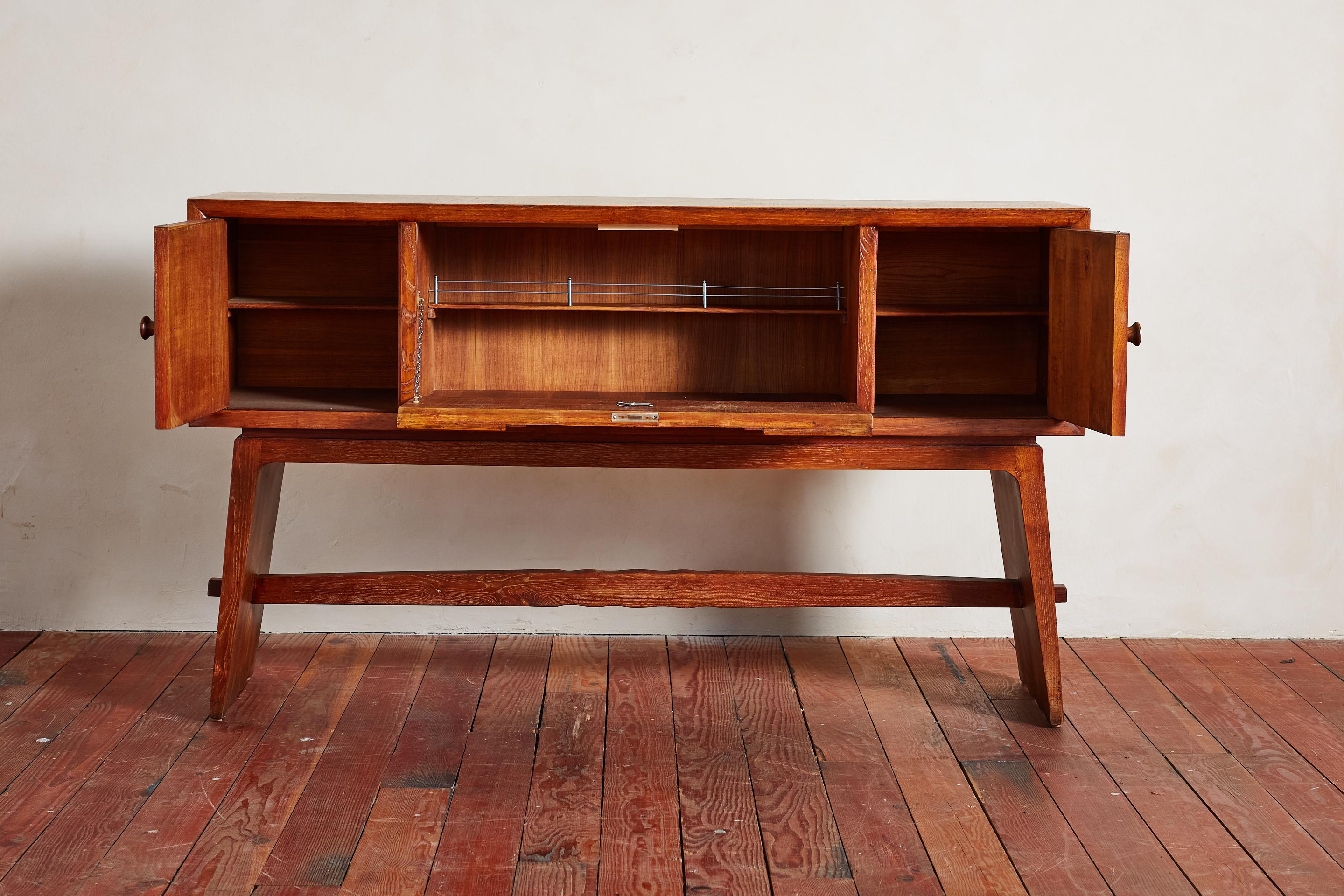 1940's Italian Carved Sideboard For Sale 2