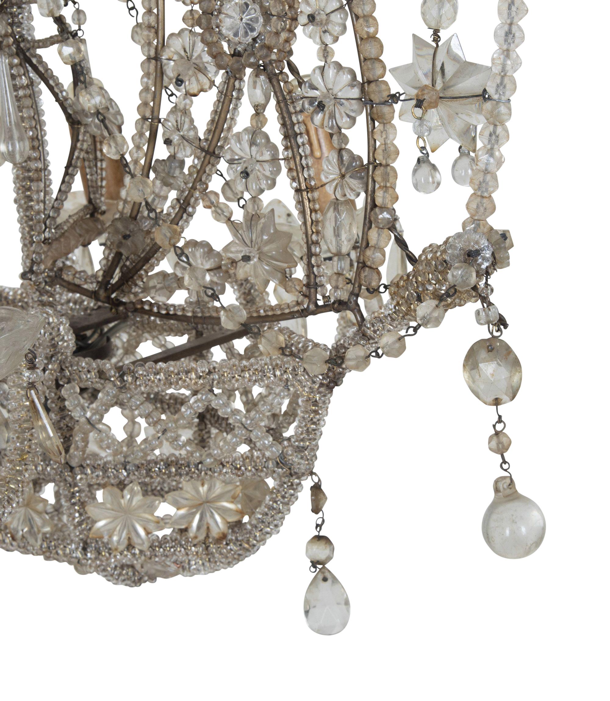 1940s Italian Chandelier in the Form of a Galleon In condizioni buone in vendita a Tetbury, Gloucestershire