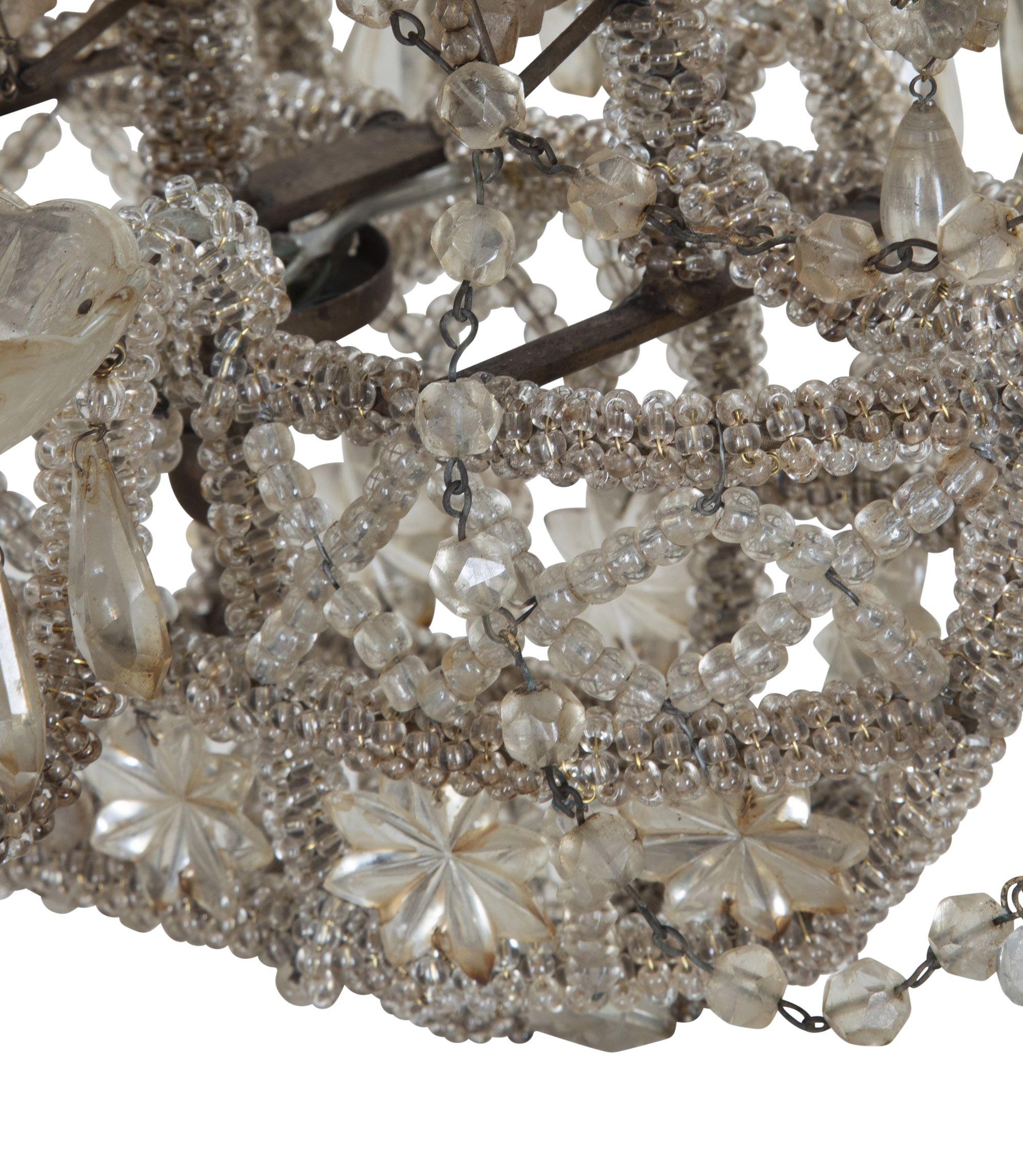 1940s Italian Chandelier in the Form of a Galleon in vendita 1