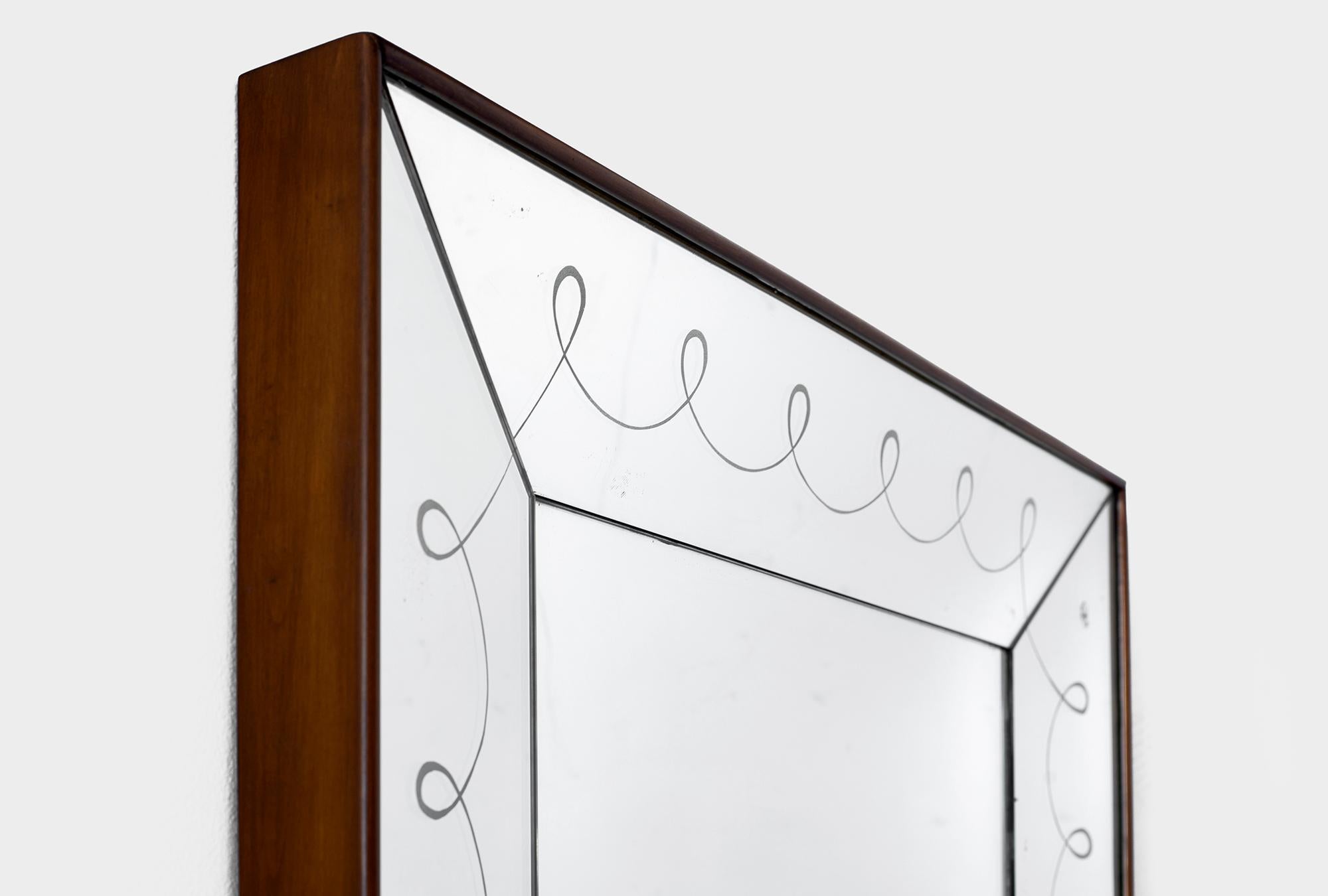 1940s Italian Mirror Console 2