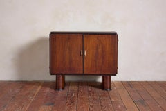 1940's Italian Rosewood Bar Cabinet
