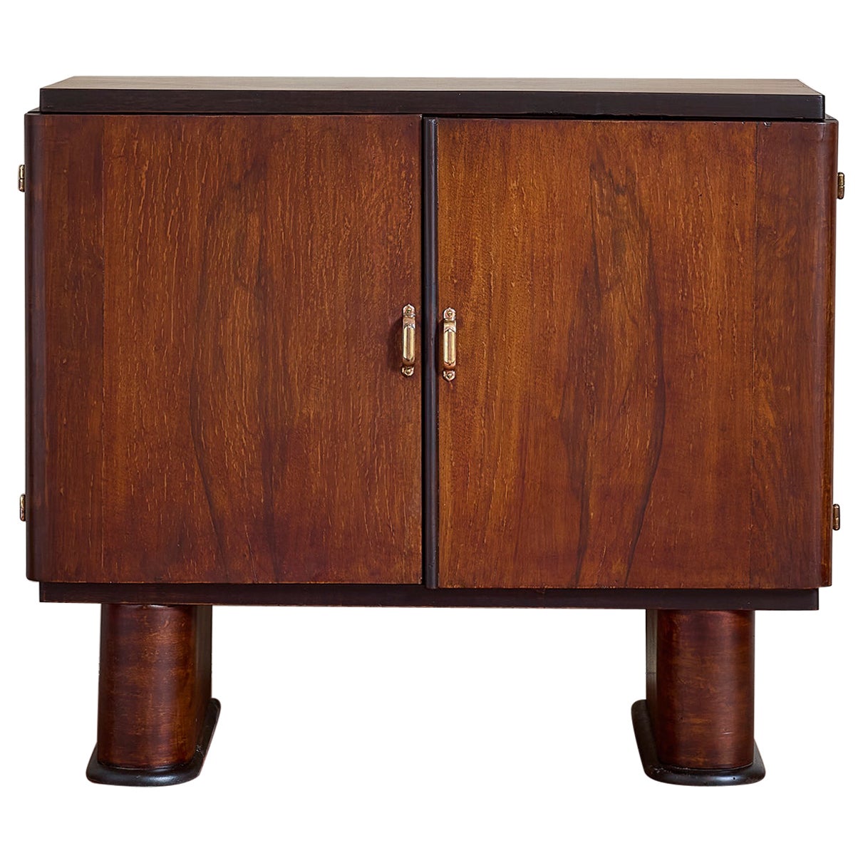 1940's Italian Rosewood Bar Cabinet