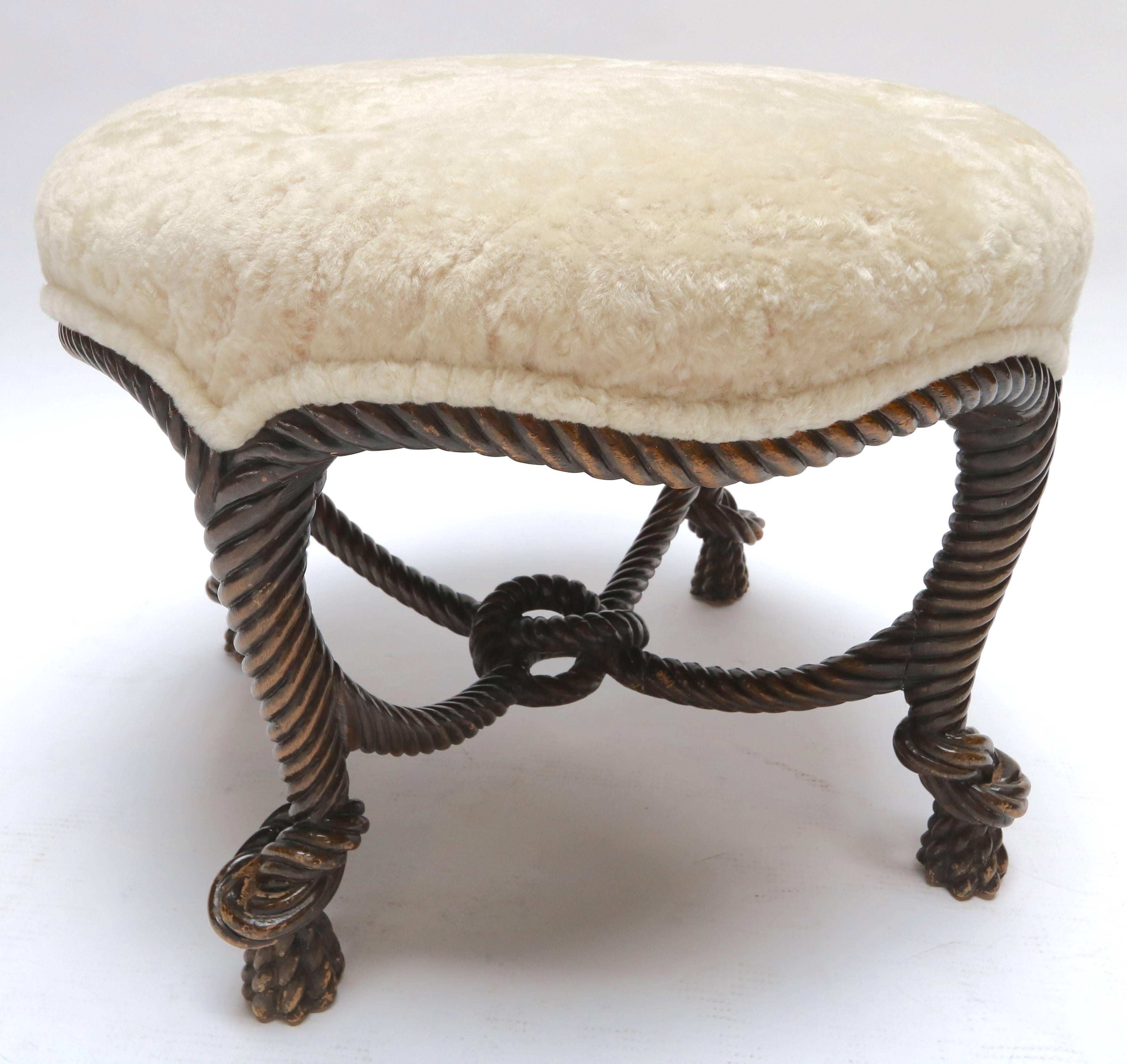 rope ottoman for sale