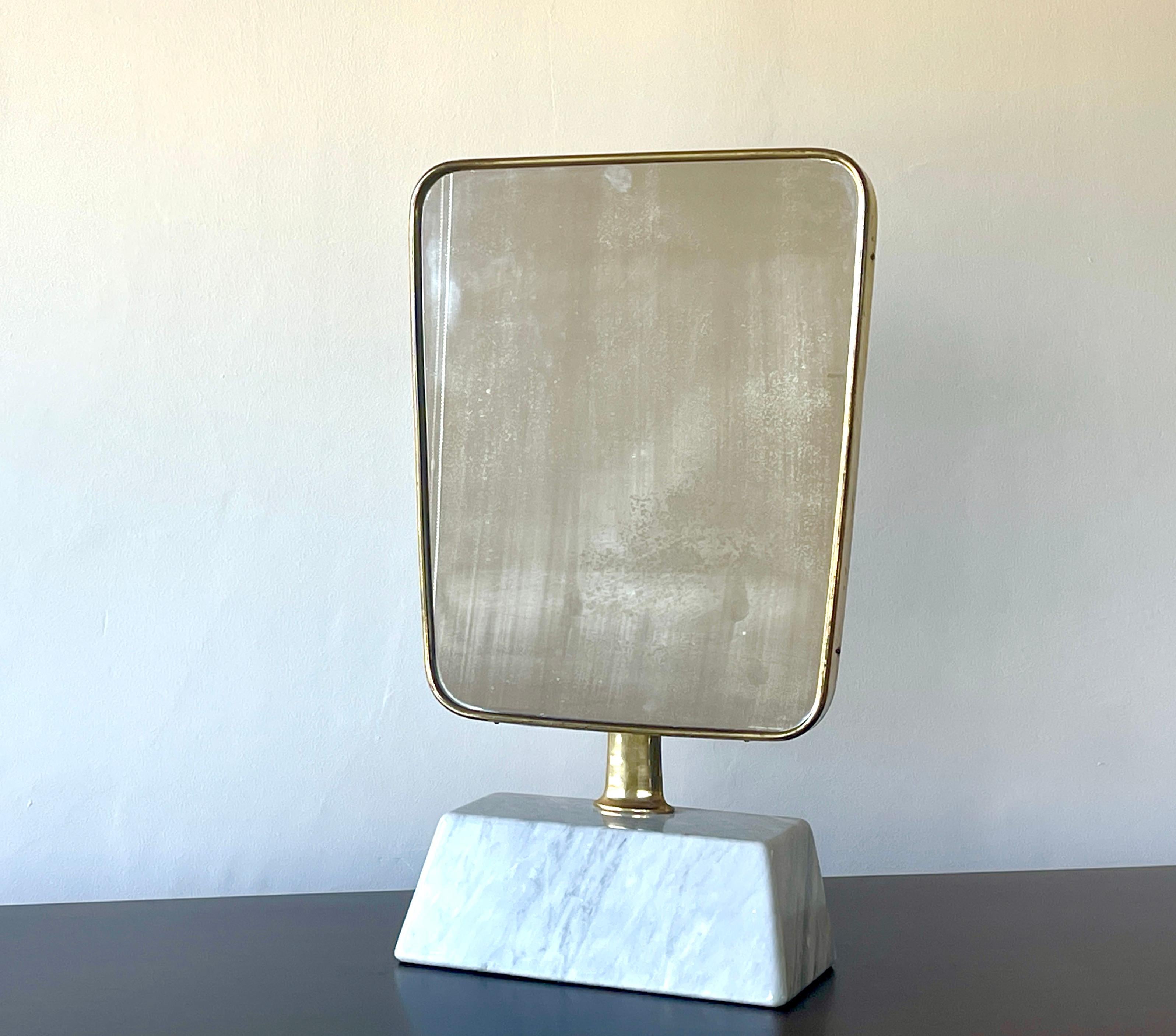 1940's Italian Table Mirror In Good Condition In Beverly Hills, CA