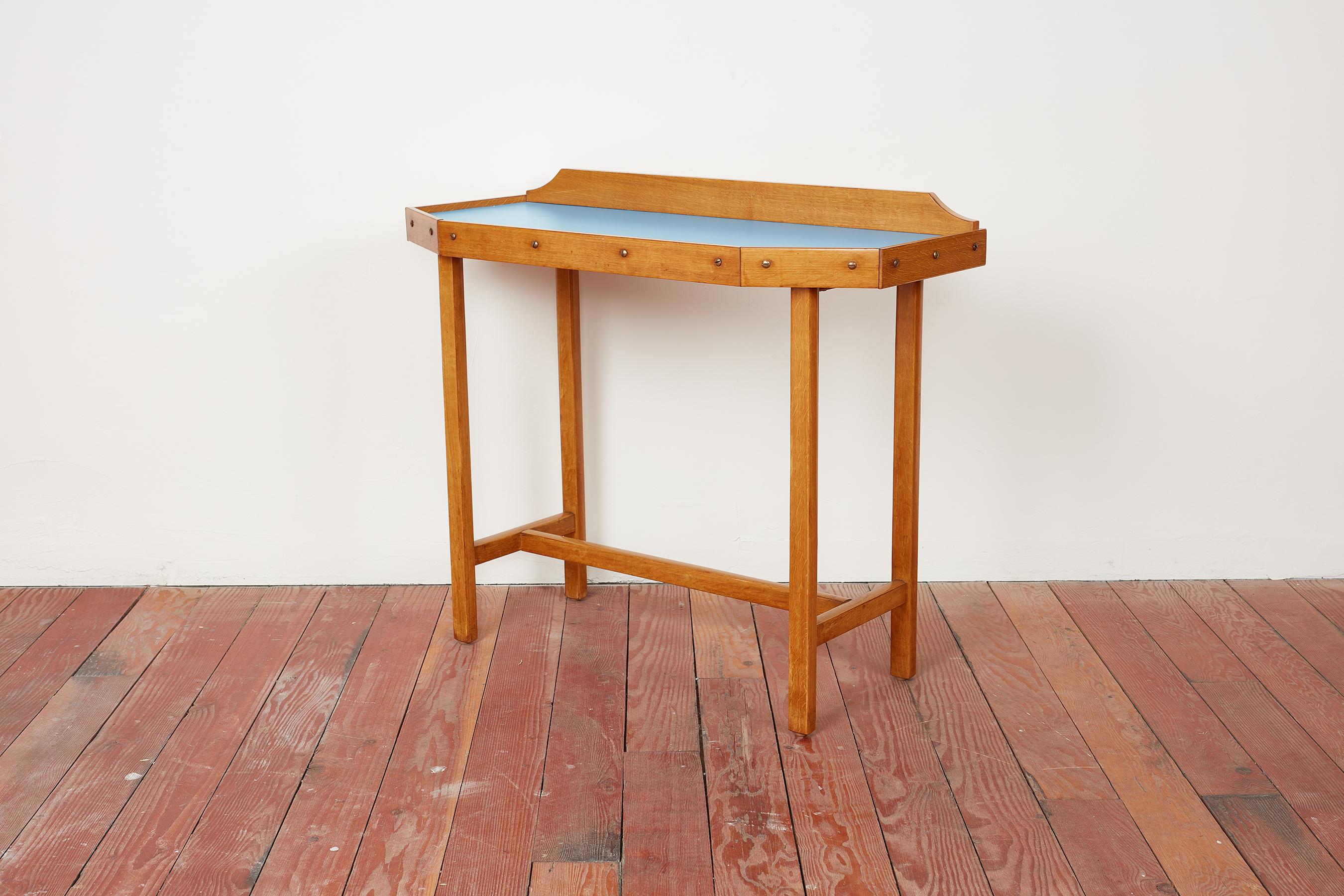 1940's, Italian Vanity Console & Mirror 10