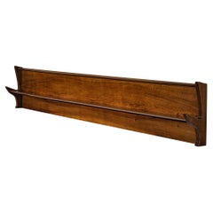 Estantería de pared italiana de los años 40 en nogal por Artisan Maker