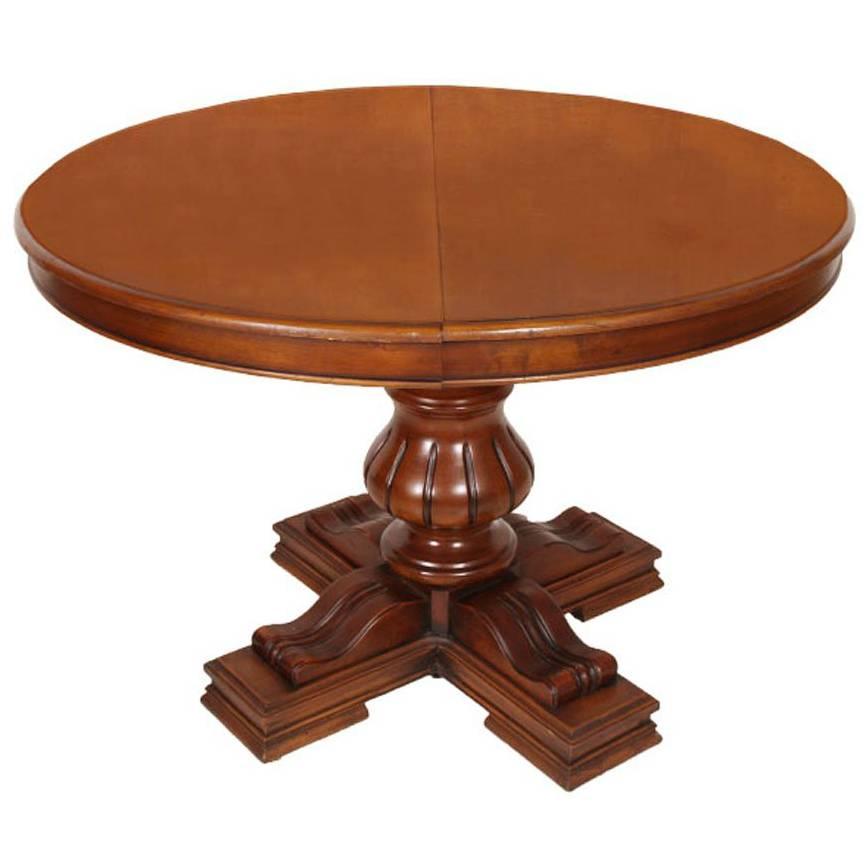 Table ronde à rallonge de la Renaissance de Toscane de Michele Bonciani, Italie, années 1940 en vente