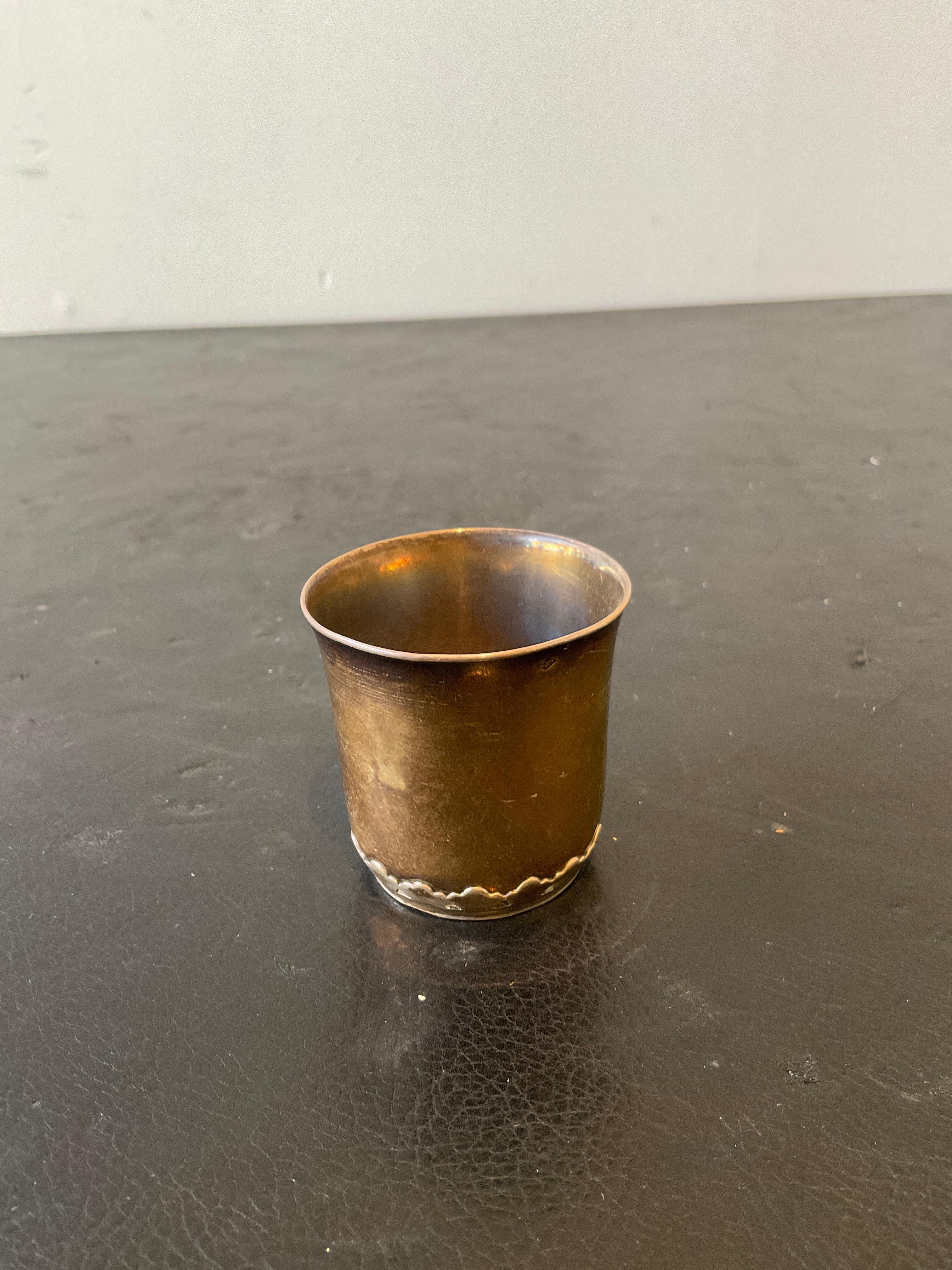 Mid-20th Century 1940s Jean Puiforcat Sterling Cup For Sale