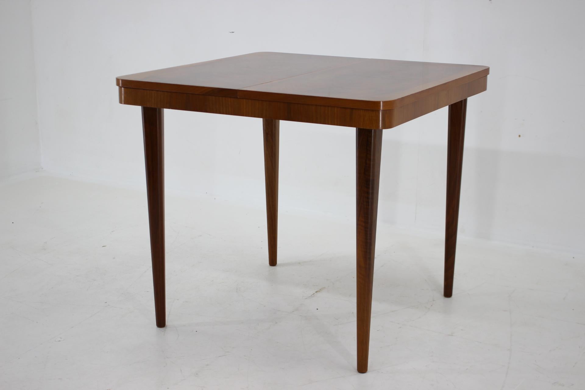 1940s Jindrich Halabala Extendable Dining Table in Walnut ...