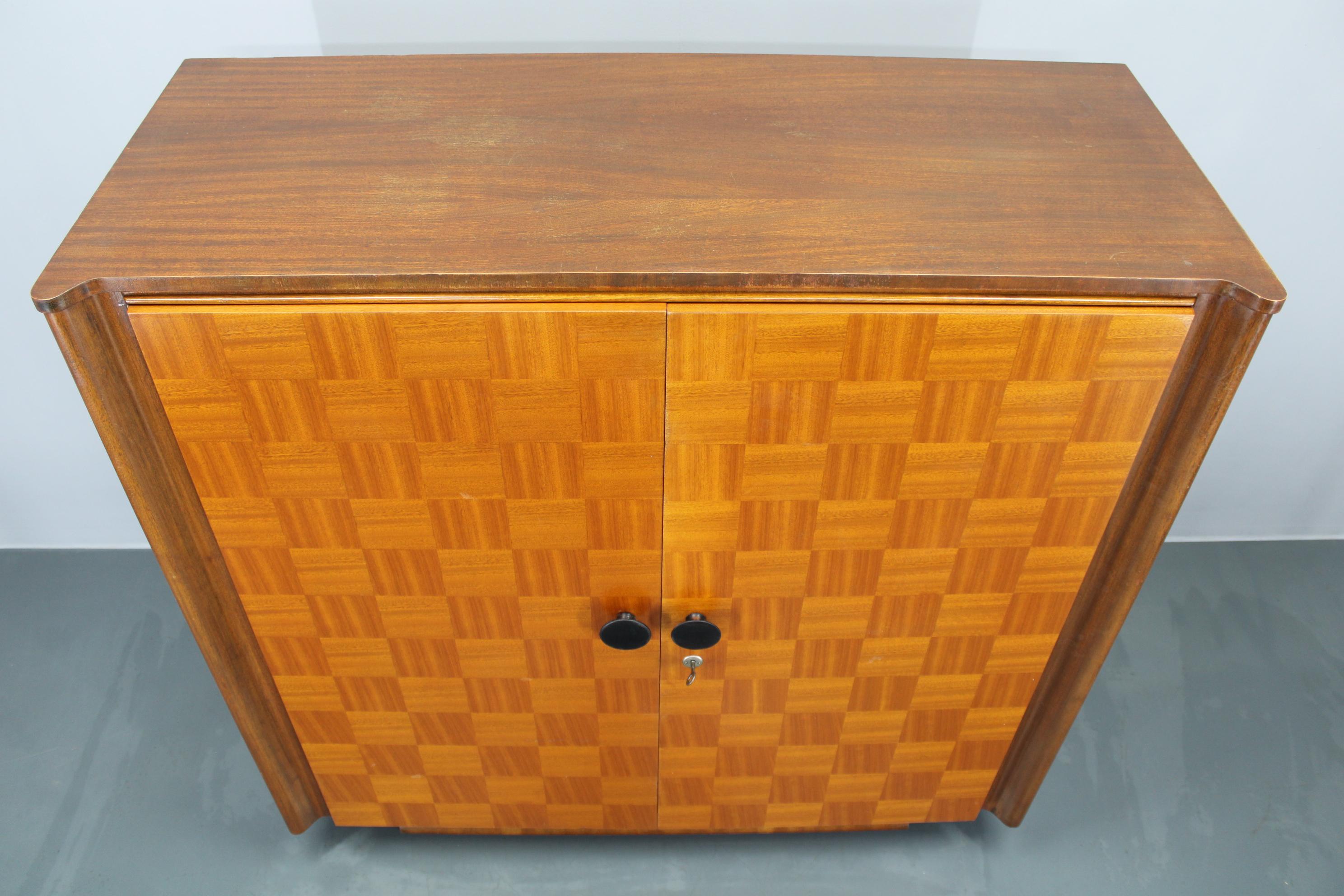 1940s Jindrich Halabala Storage Cabinet , Czechoslovakia For Sale 7