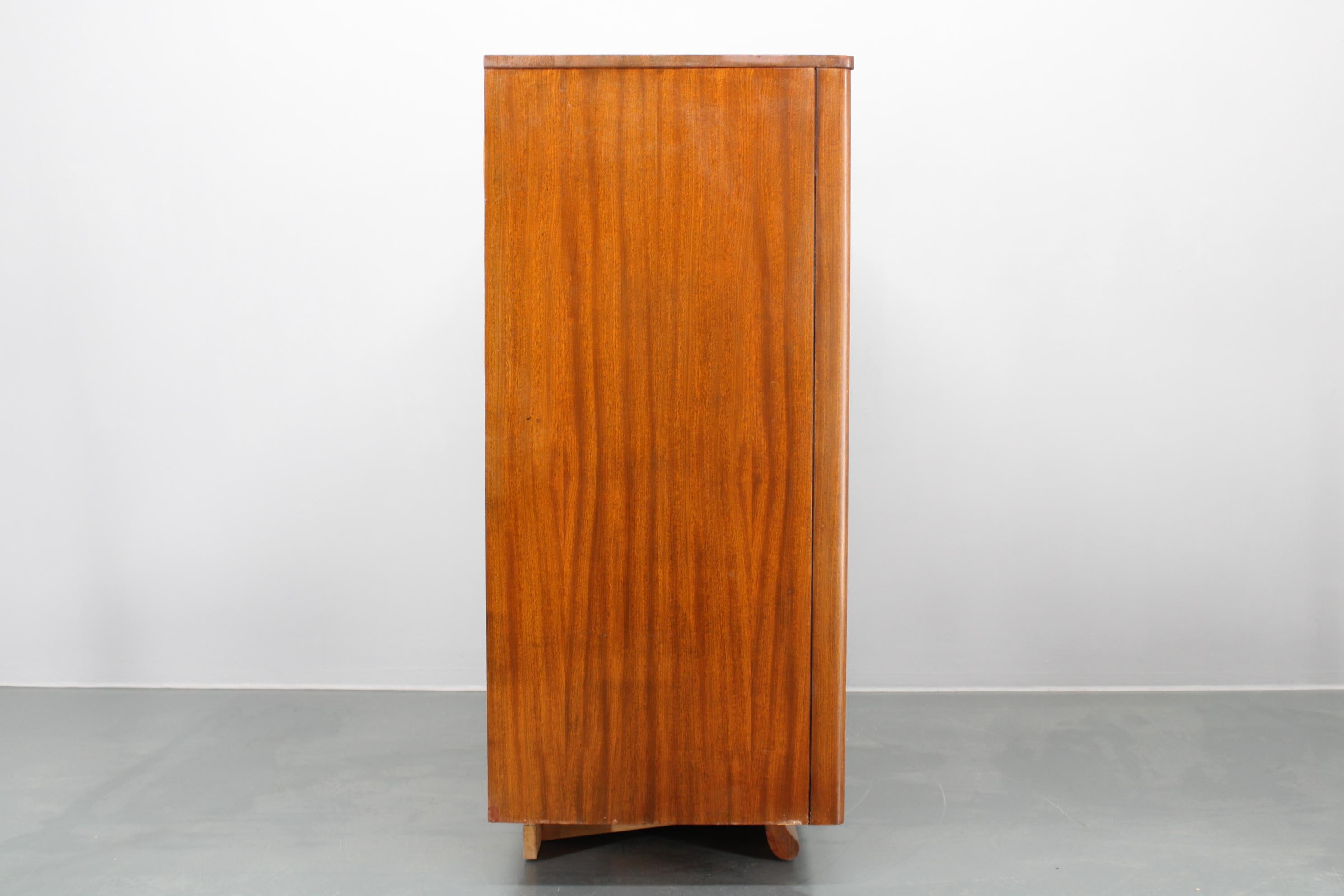 1940s Jindrich Halabala Storage Cabinet , Czechoslovakia For Sale 11