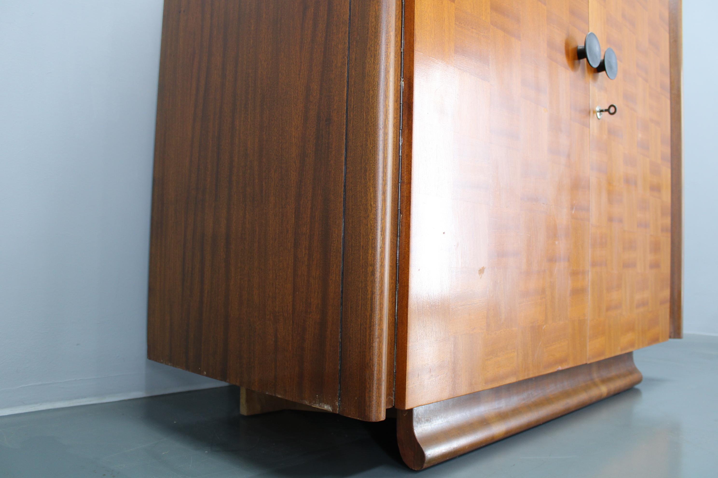 1940s Jindrich Halabala Storage Cabinet , Czechoslovakia For Sale 1