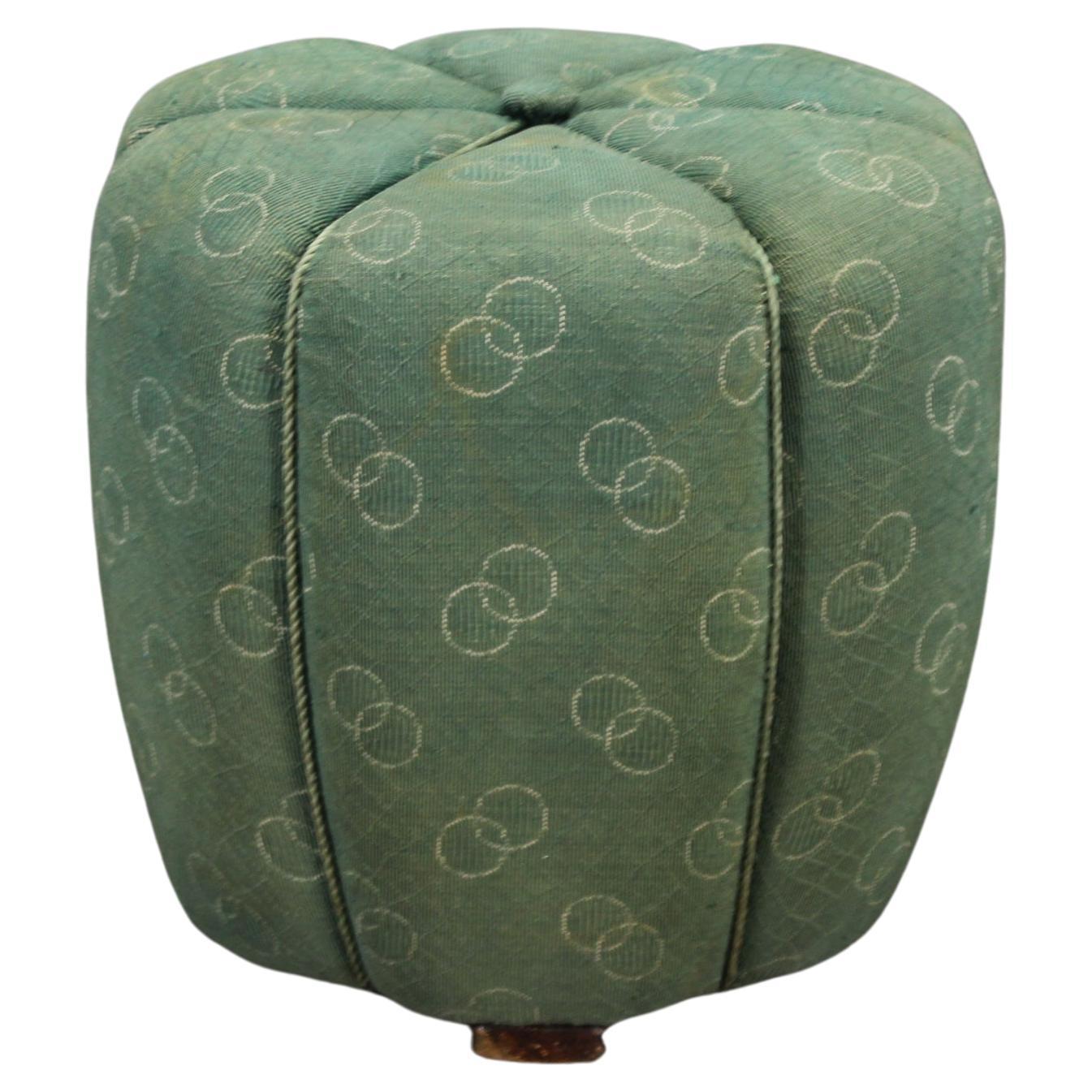 Década de 1940 Jindrich Halabala Tabouret, Checoslovaquia
