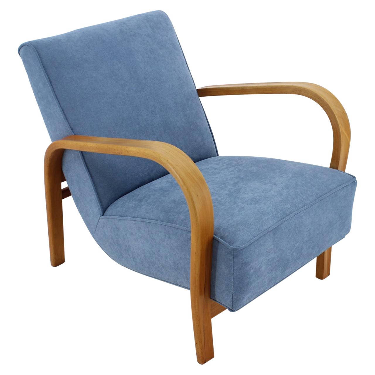 1940s Karel Koželka, Antonín Kropáček Armchair, Czechoslovakia