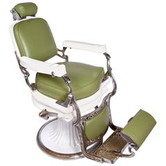 Vintage 1940s Koken Made Barber Chair