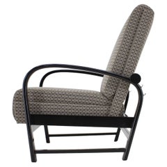Fauteuil réglable Kropacek Kozelka des années 1940, Tchécoslovaquie