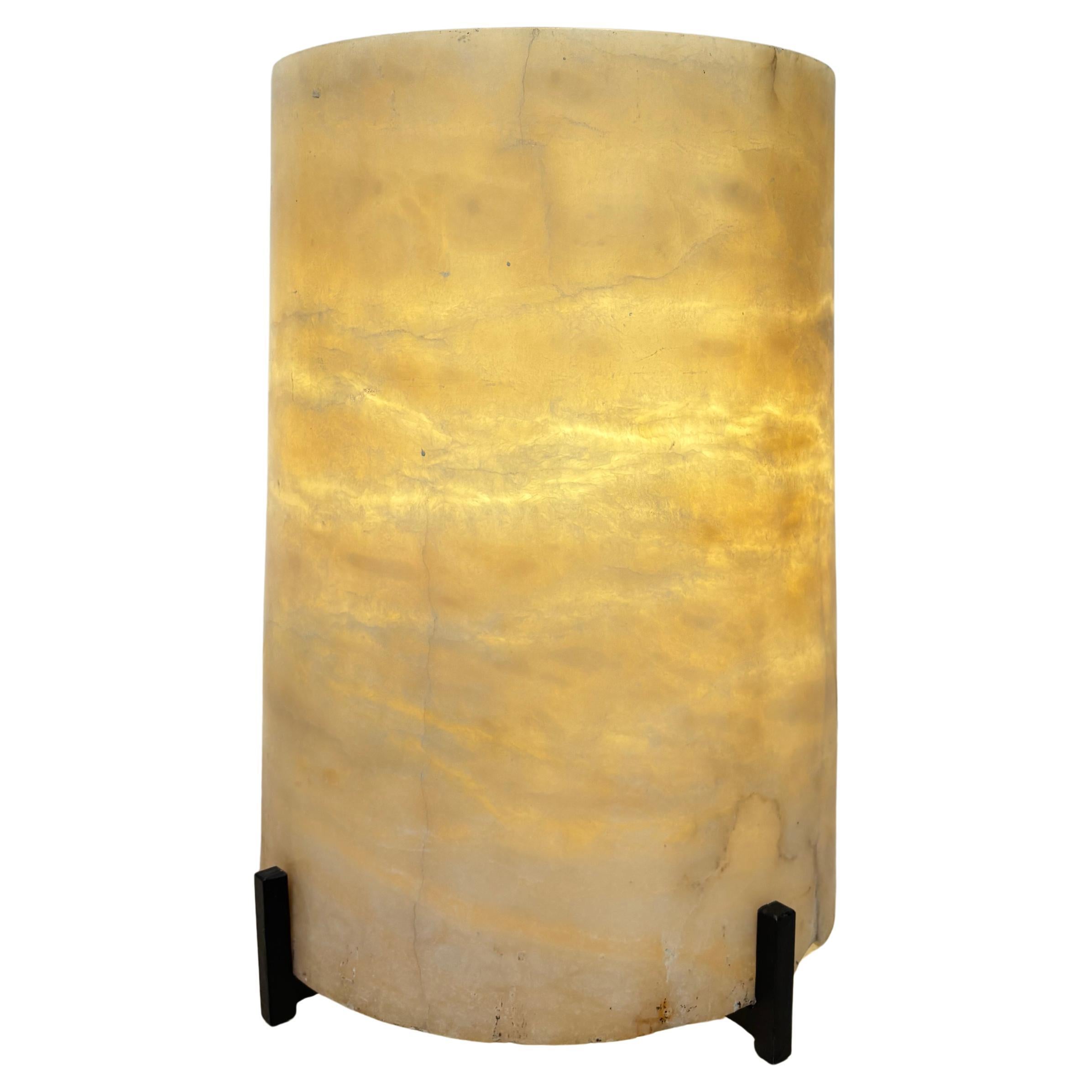 Lampe 1940 en albâtre en vente