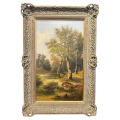 1940's Landscape Oil Painting