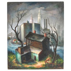 1940s Landscape Painting