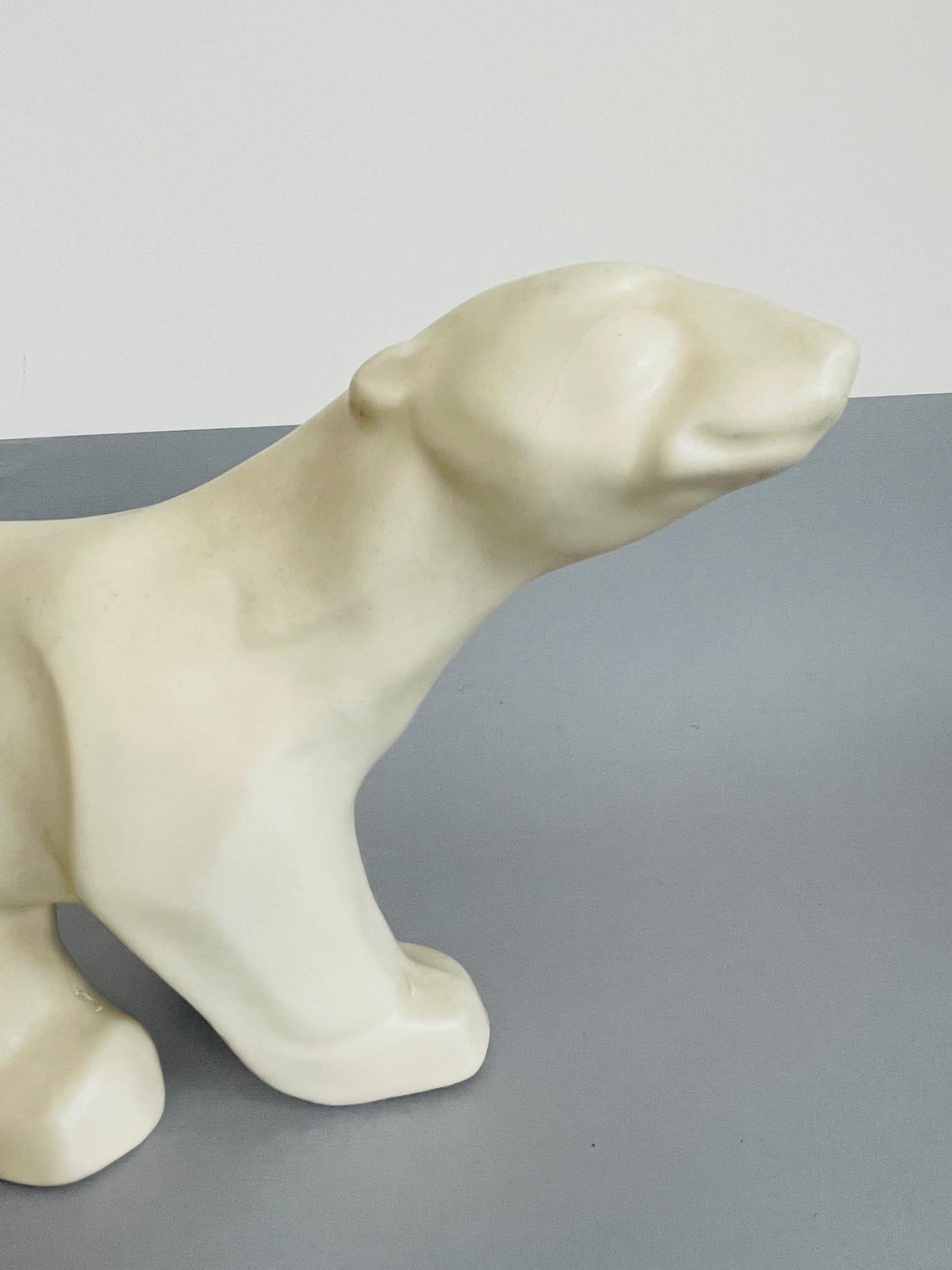 polar bear pottery