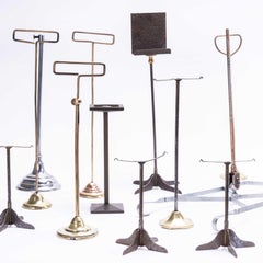 1940's Large Collection Of Vintage Display Stands