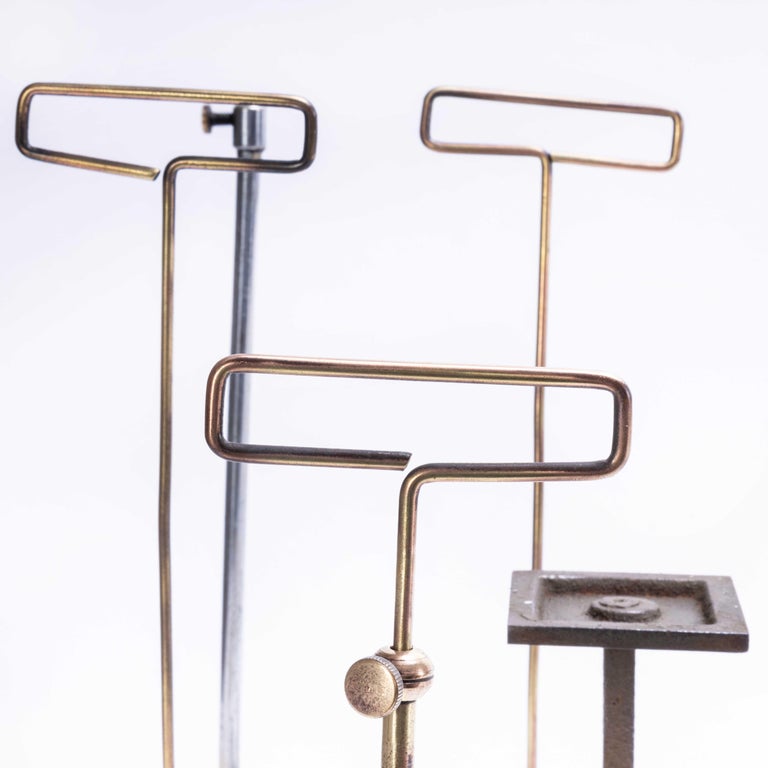 1940's Large Collection Of Vintage Display Stands For Sale at 1stDibs