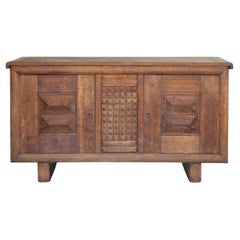 1940's Large French Sideboard in the Style of Charles Dudouyt