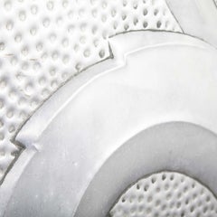 1940s Large Soviet Decorative Aluminium Wall Panels, Set of Six