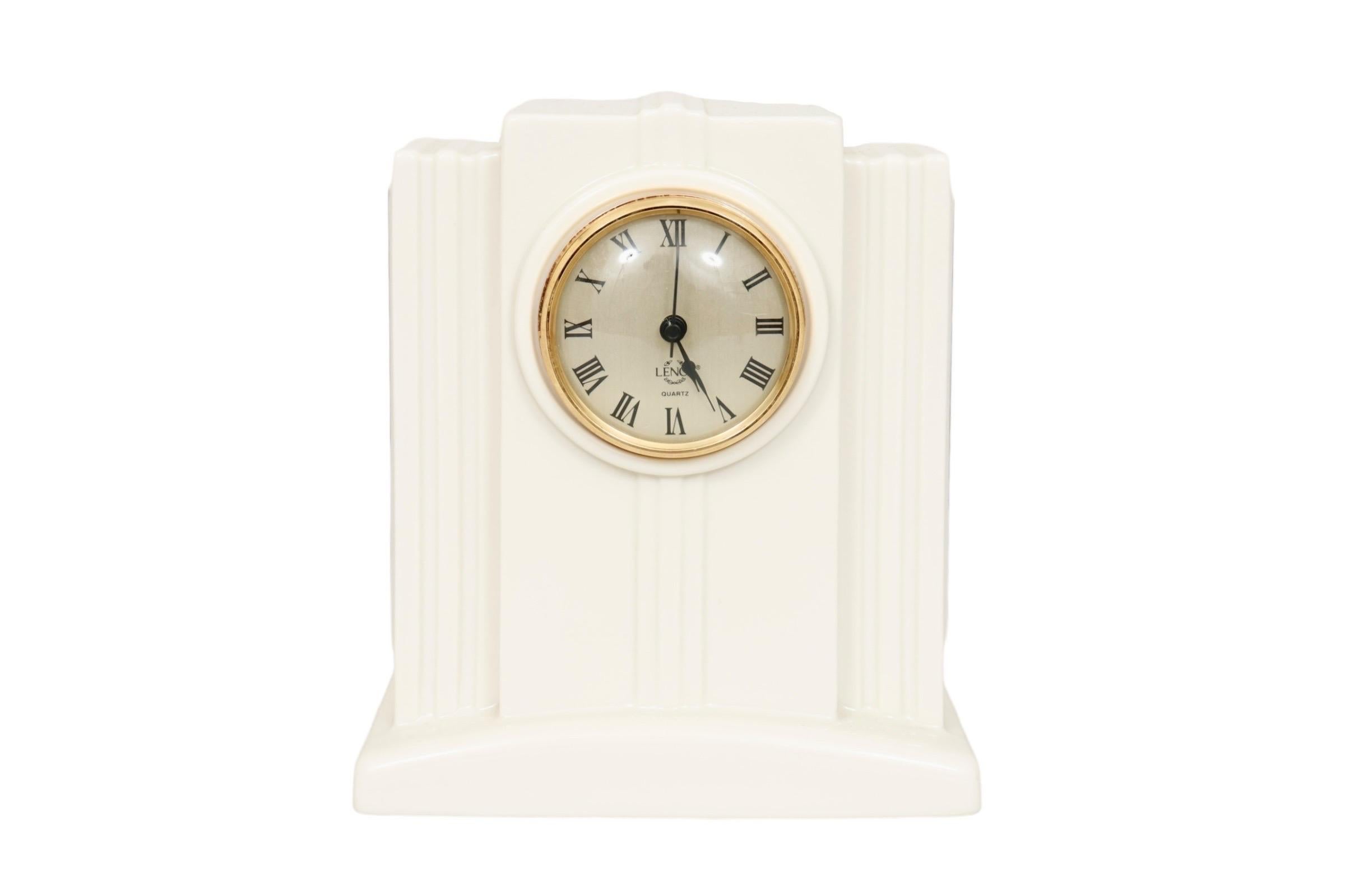 lenox mantel clock