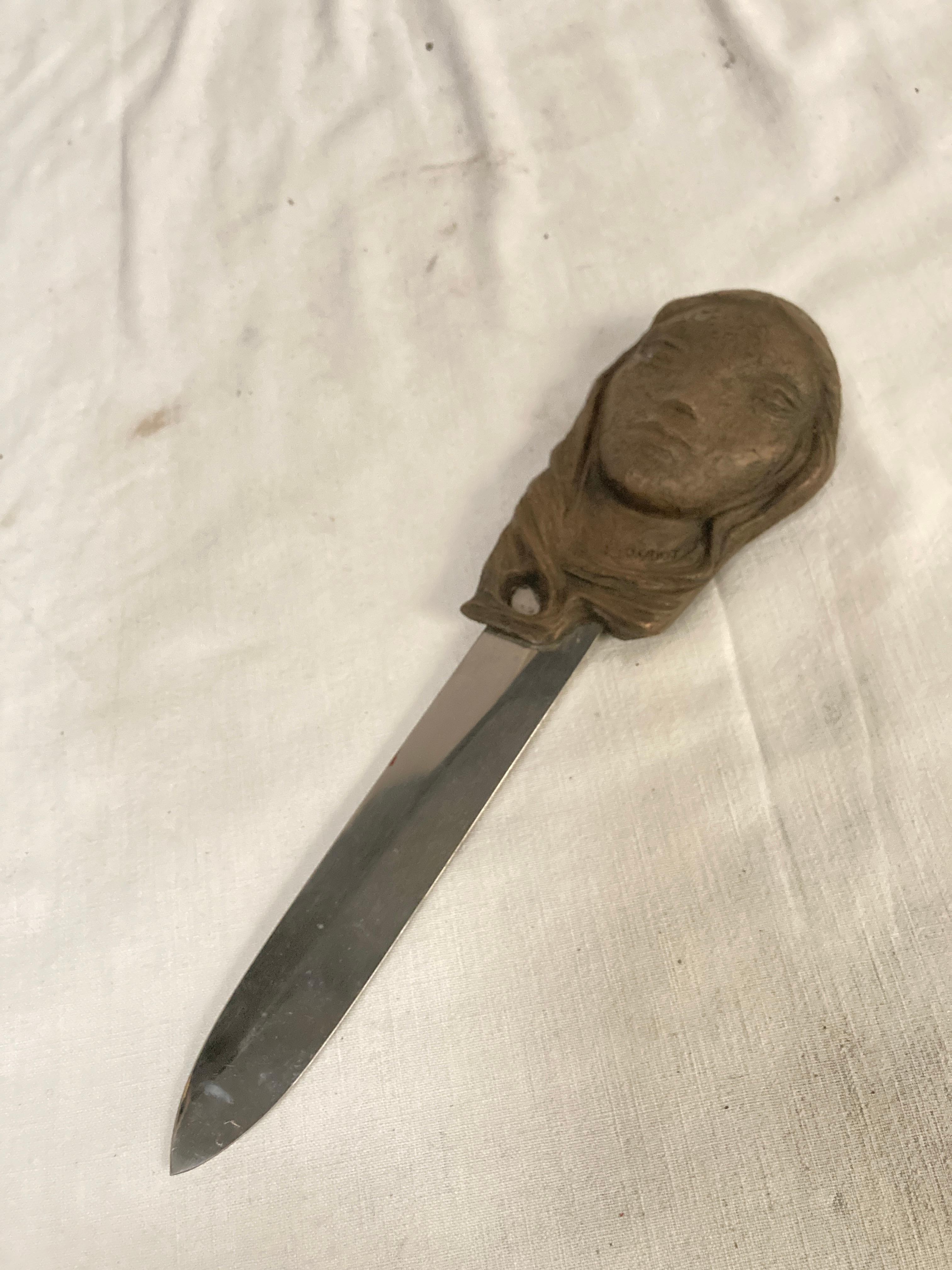 Rare coupe-papier des années 1940 par le sculpteur français Georges Oudot
France